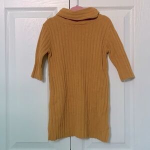 Old Navy Yellow cowl neck dress